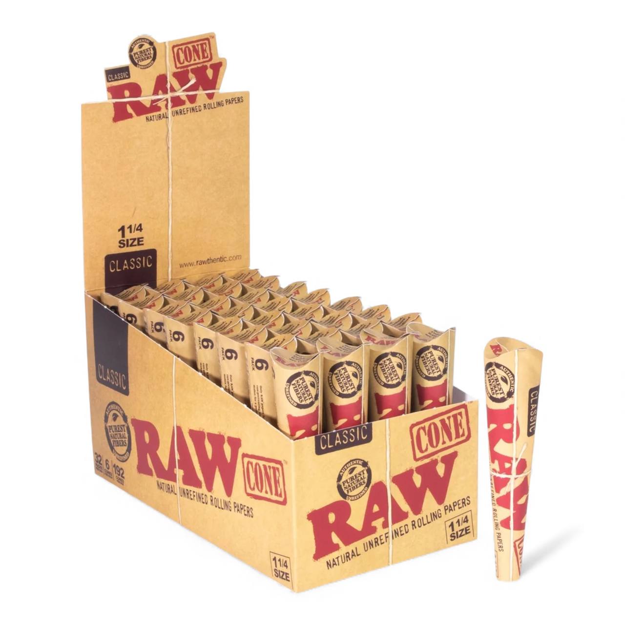 RAW Classic cone box display 1 1/4 size